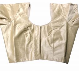 Silk Gold Blouse with Lining