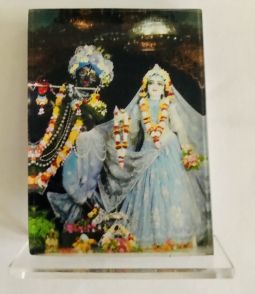 Acrylic Sri Radha Madhava in ISKCON Mayapur