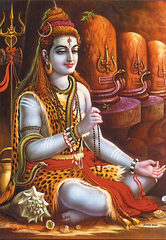 Shiva Japa Poster 12x17