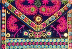 Jaipur Purse with Paisley - Various Colors
