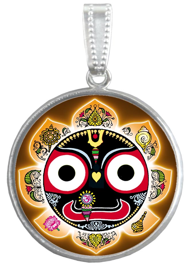 jagannath pendant gold