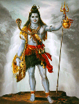 Shiva Standing Poster 16x20"