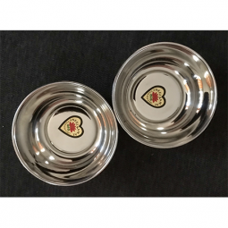 Stainless Steel Set of 2 Cups